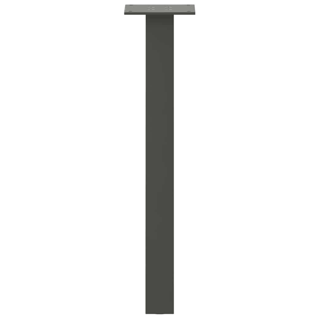 Coffee Table Legs 4 pcs Anthracite 42 cm Steel