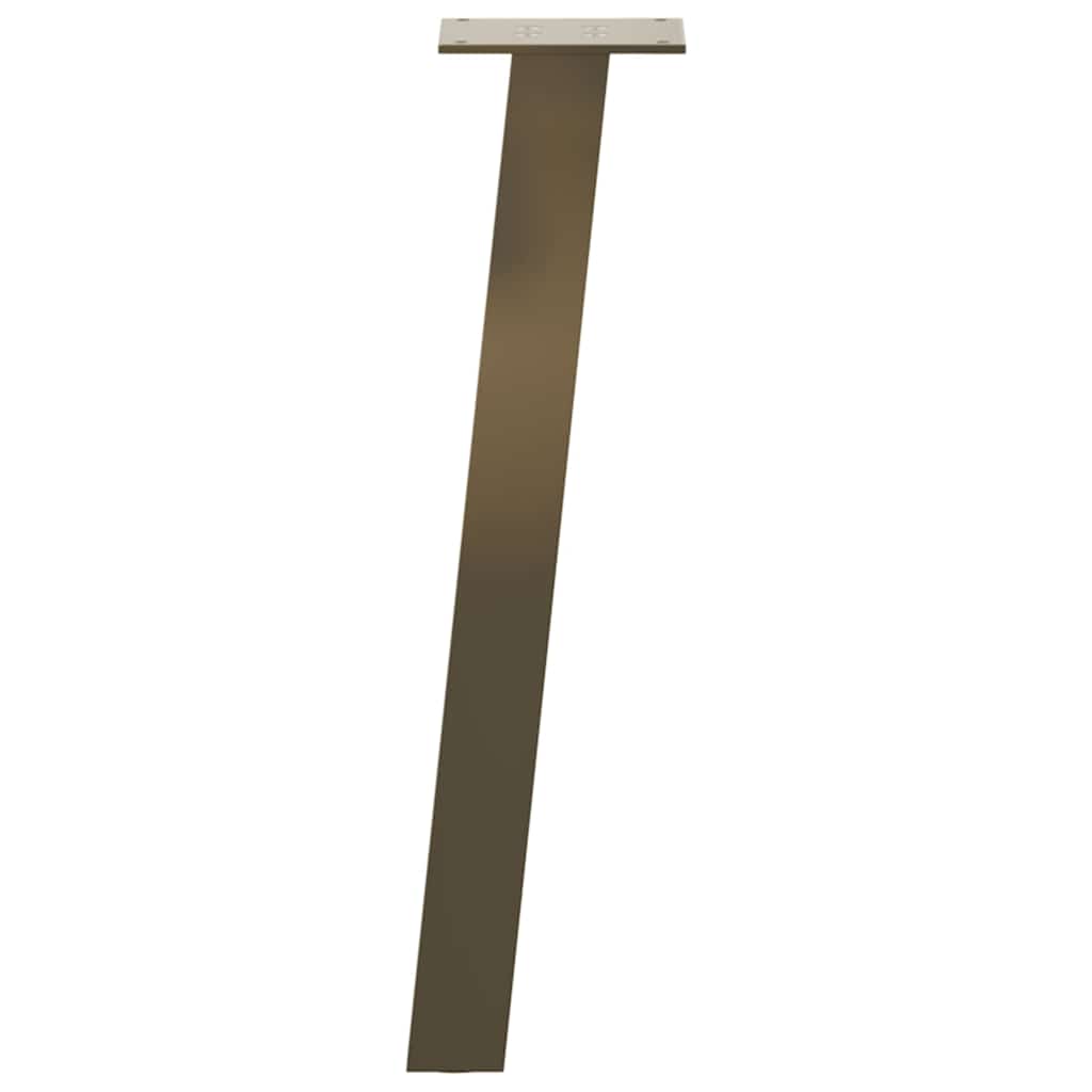 Coffee Table Legs 4 pcs Natural Steel 42 cm Steel