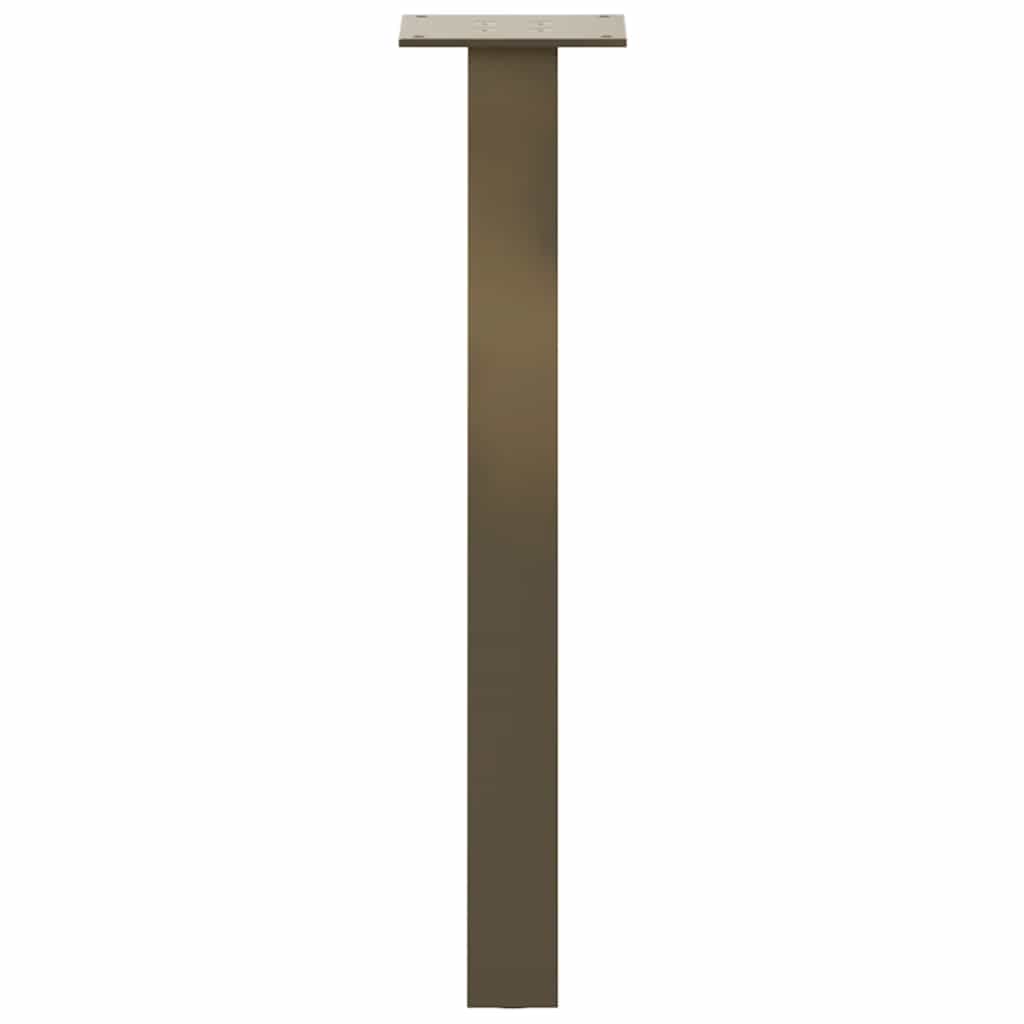 Coffee Table Legs 4 pcs Natural Steel 42 cm Steel