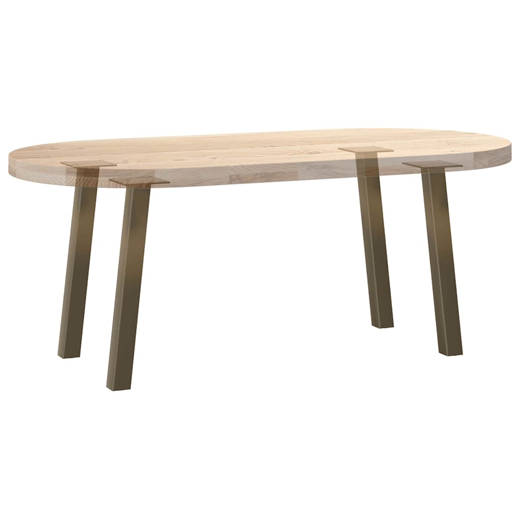 Coffee Table Legs 4 pcs Natural Steel 42 cm Steel