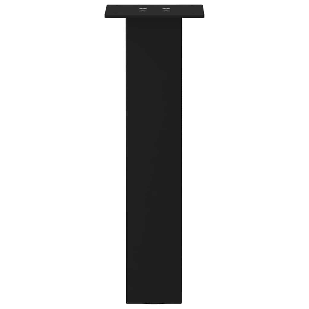 Coffee Table Legs 4 pcs Black 30 cm Steel