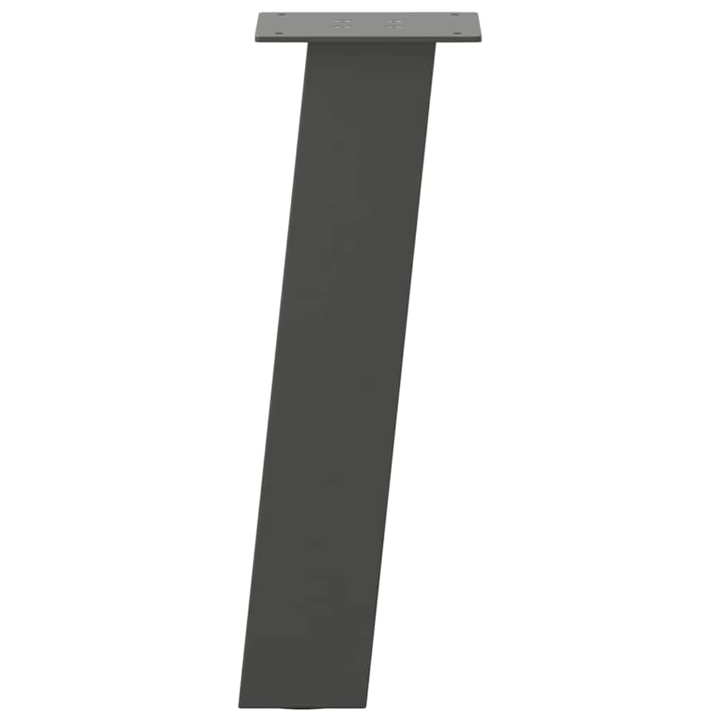 Coffee Table Legs 4 pcs Anthracite 30 cm Steel