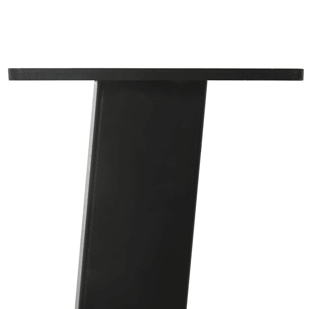 Coffee Table Legs 4 pcs Black 42 cm Steel