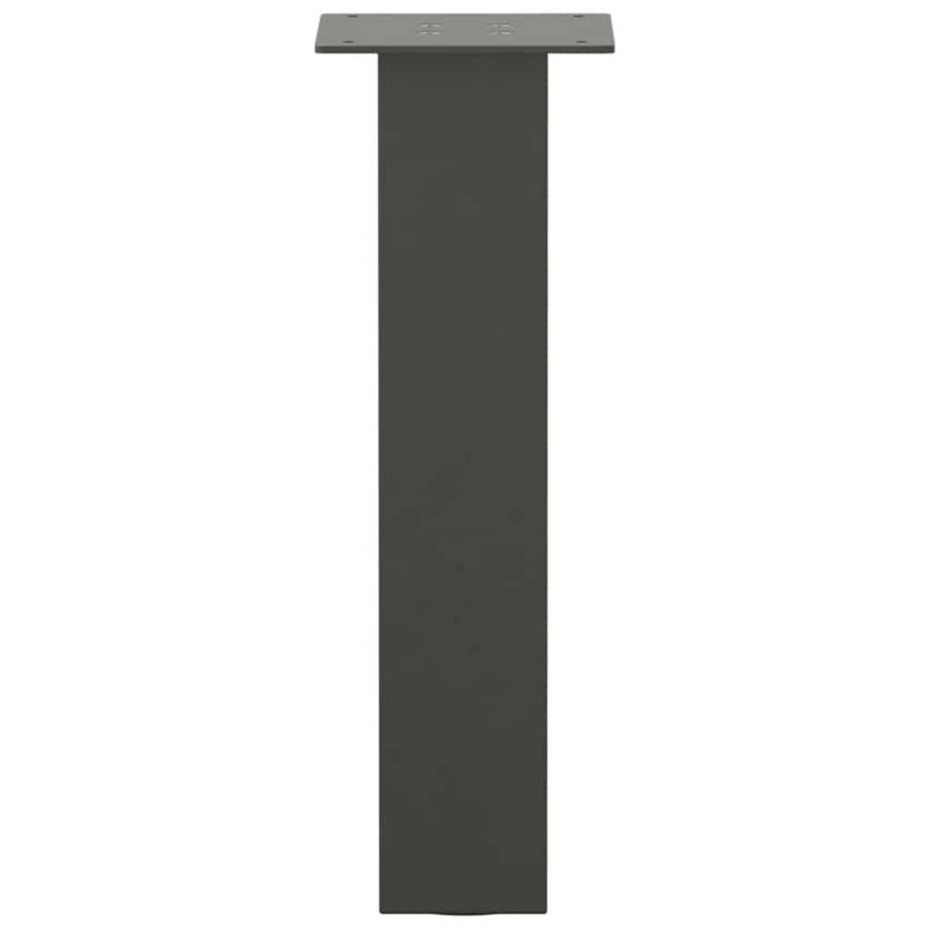 Coffee Table Legs 4 pcs Anthracite 42 cm Steel