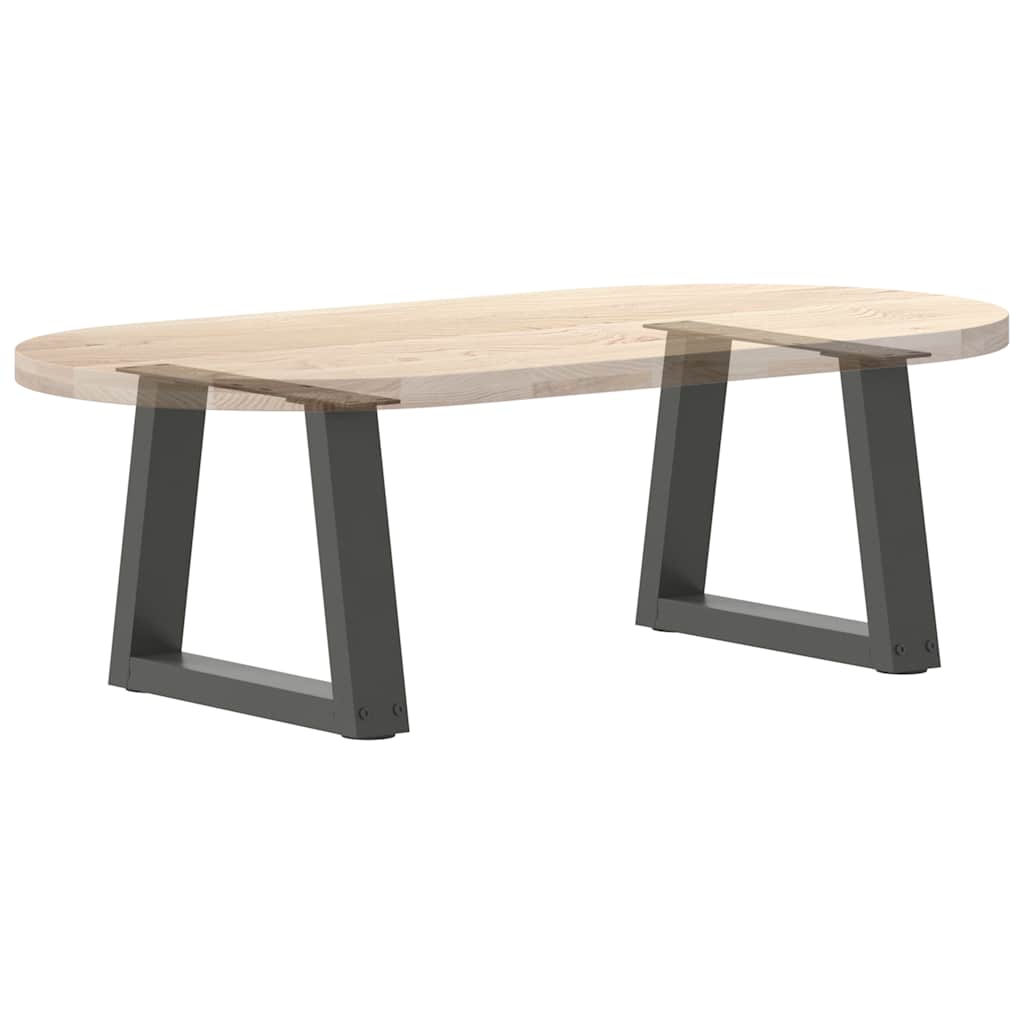 Coffee Table Legs V-Shape 2 pcs Anthracite 30x(30-31.3) cm Steel
