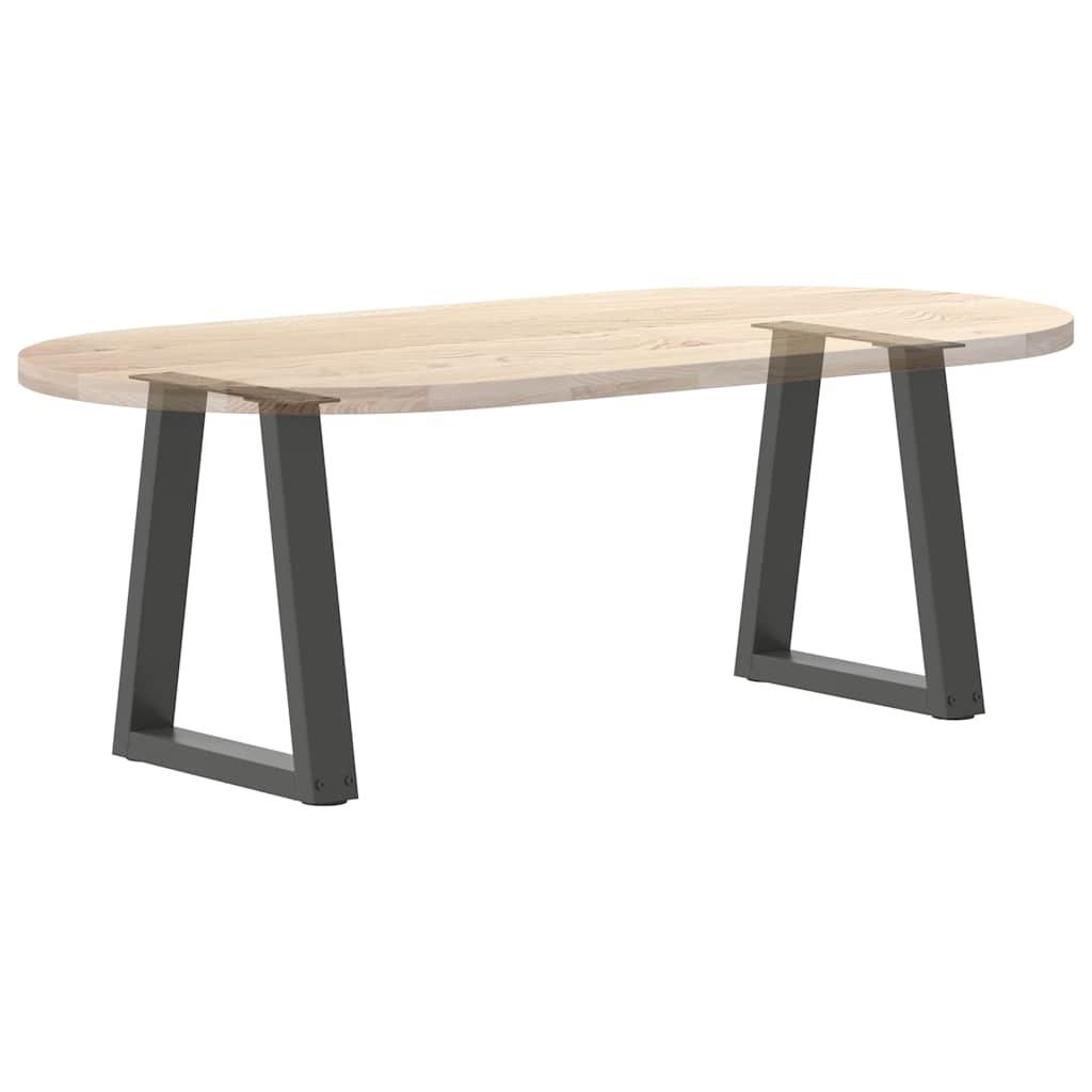 Coffee Table Legs V-Shape 2 pcs Anthracite 38x(42-43.3) cm Steel