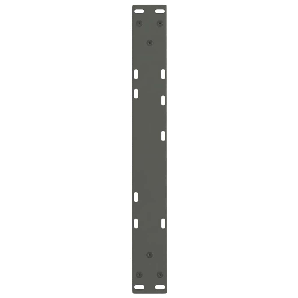 Coffee Table Legs V-Shape 2 pcs Anthracite 50x(30-31.3) cm Steel