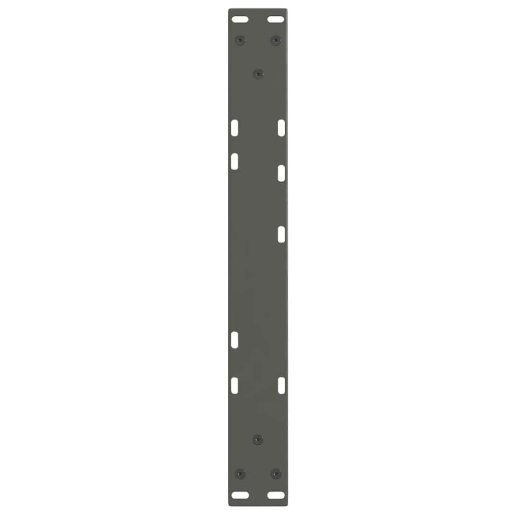 Coffee Table Legs V-Shape 2 pcs Anthracite 60x(30-31.3) cm Steel