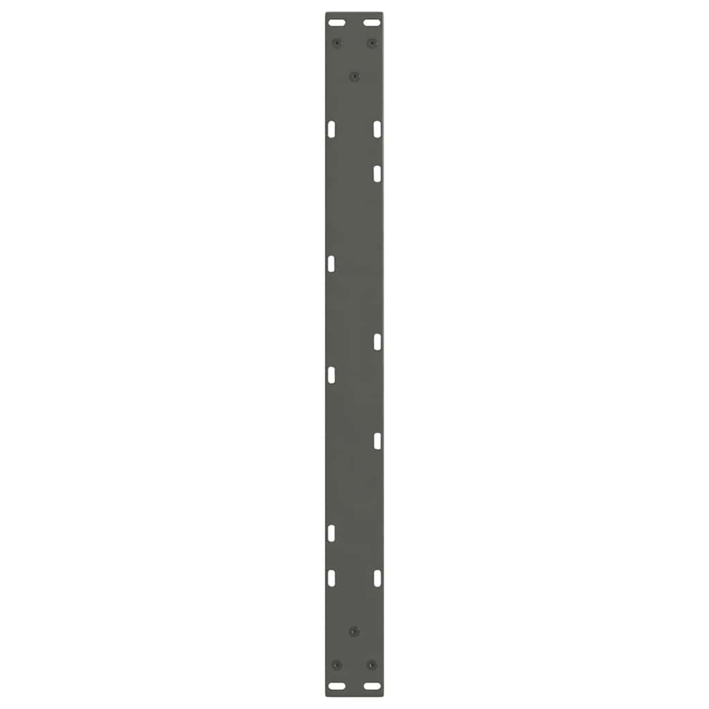 Coffee Table Legs V-Shape 2 pcs Anthracite 70x(30-31.3) cm Steel