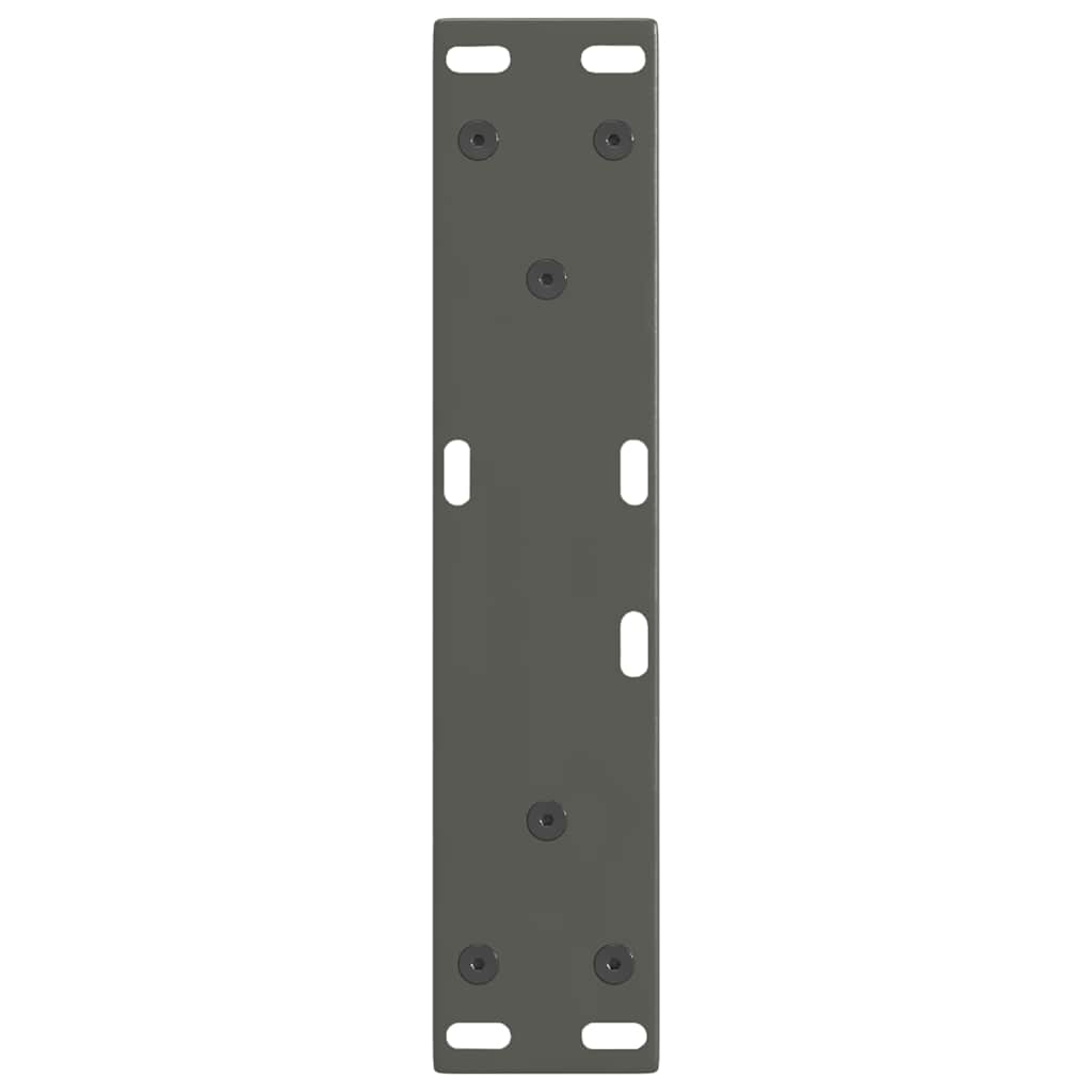 Coffee Table Legs V-Shape 2 pcs Anthracite 28x(42-43.3) cm Steel