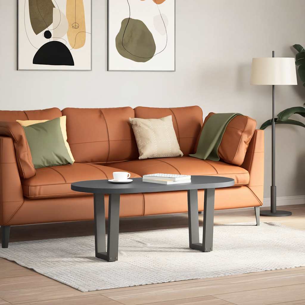 Coffee Table Legs V-Shape 2 pcs Anthracite 38x(42-43.3) cm Steel