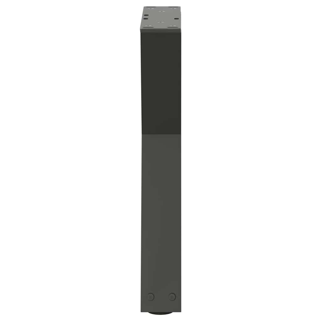Coffee Table Legs 2 pcs Anthracite 38x(42-43.3) cm Steel