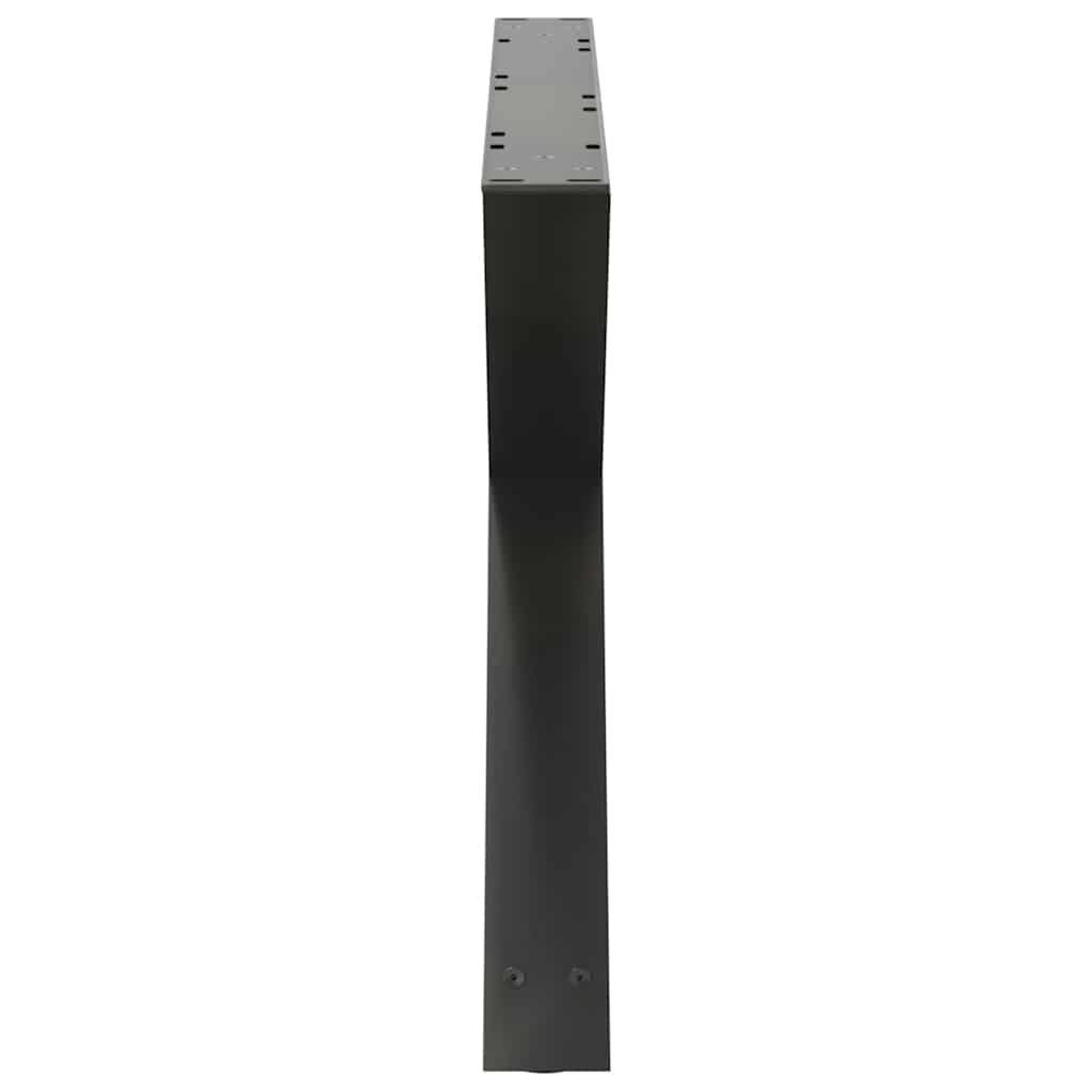 Coffee Table Legs 2 pcs Anthracite 70x(42-43.3) cm Steel
