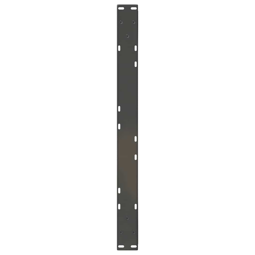 Coffee Table Legs 2 pcs Anthracite 70x(42-43.3) cm Steel