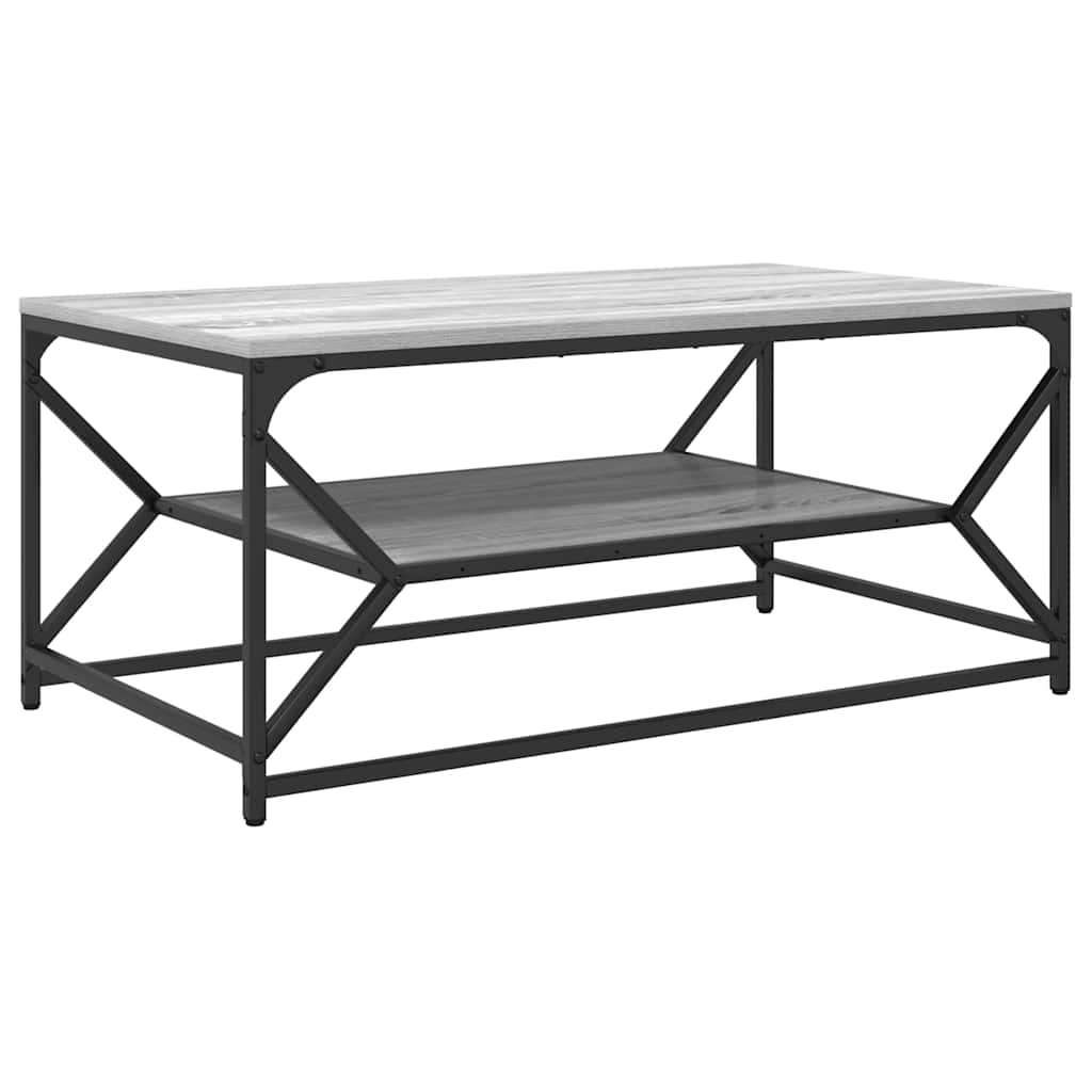 Coffee Table Grey sonoma 90 x 50 x 40 cm