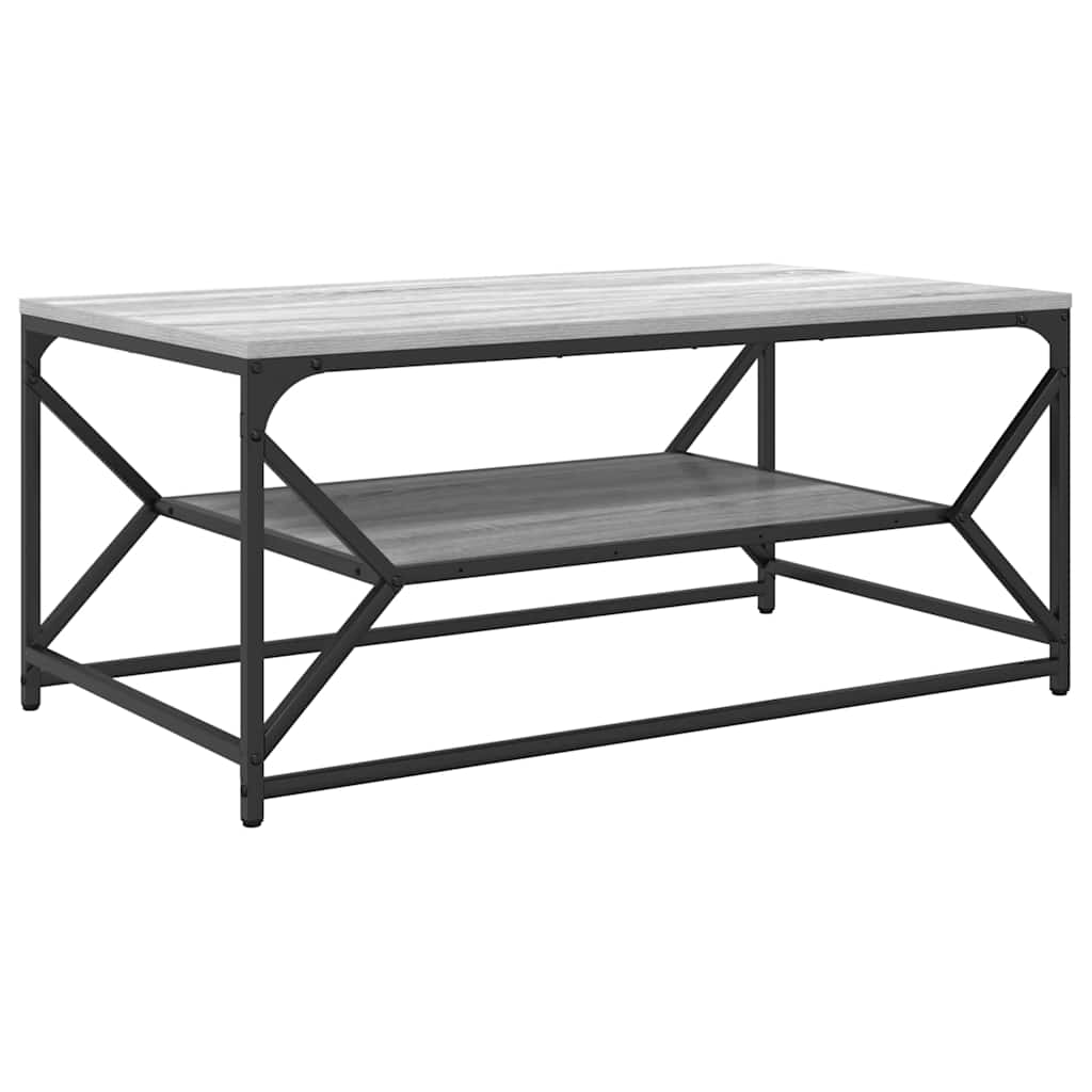 Coffee Table Grey sonoma 90 x 50 x 40 cm