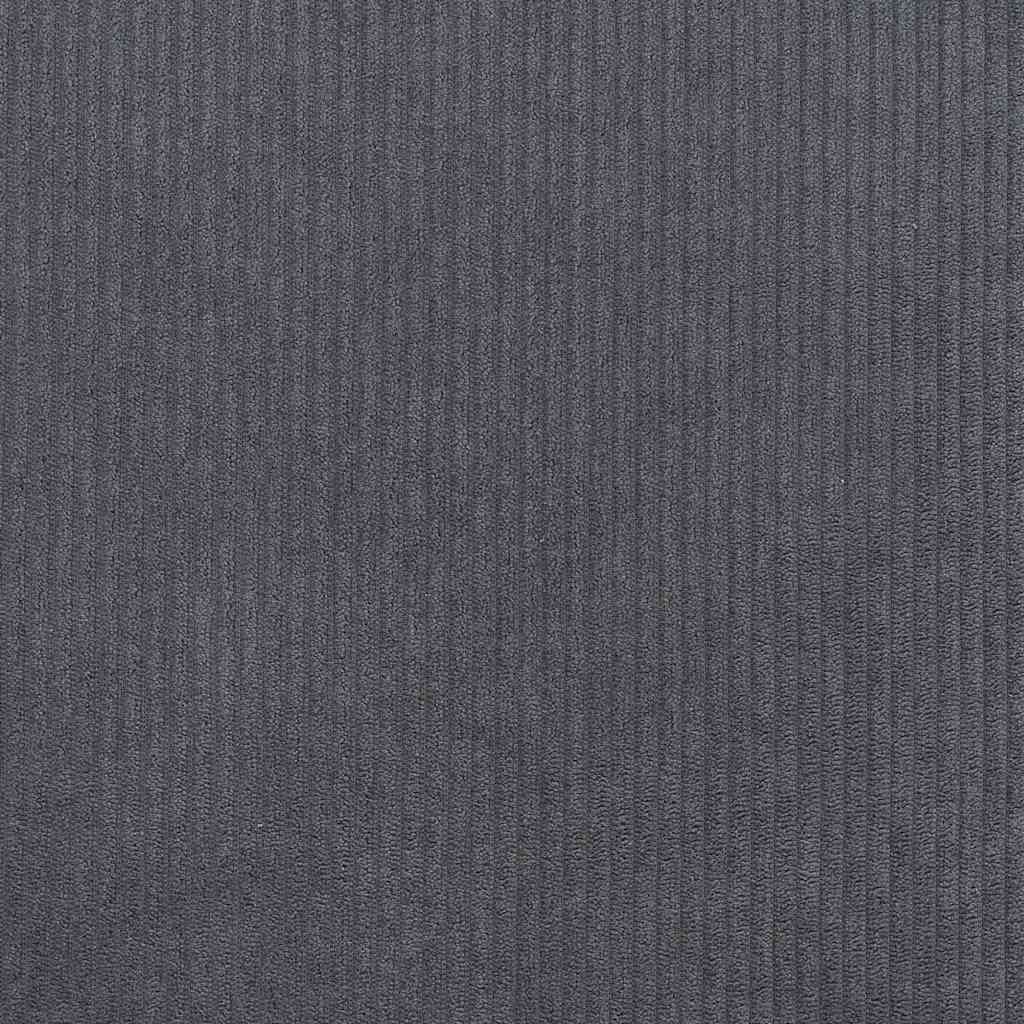 Box Spring Bed Dark grey 90 x 190 cm Corduroy fabric