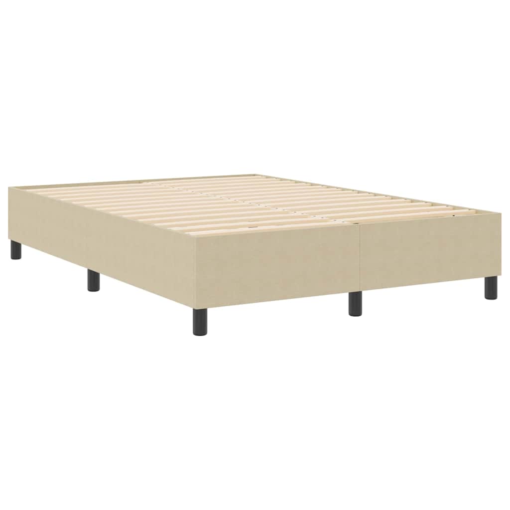 Box Spring Bed Grey Green 160 x 200 cm Corduroy fabric