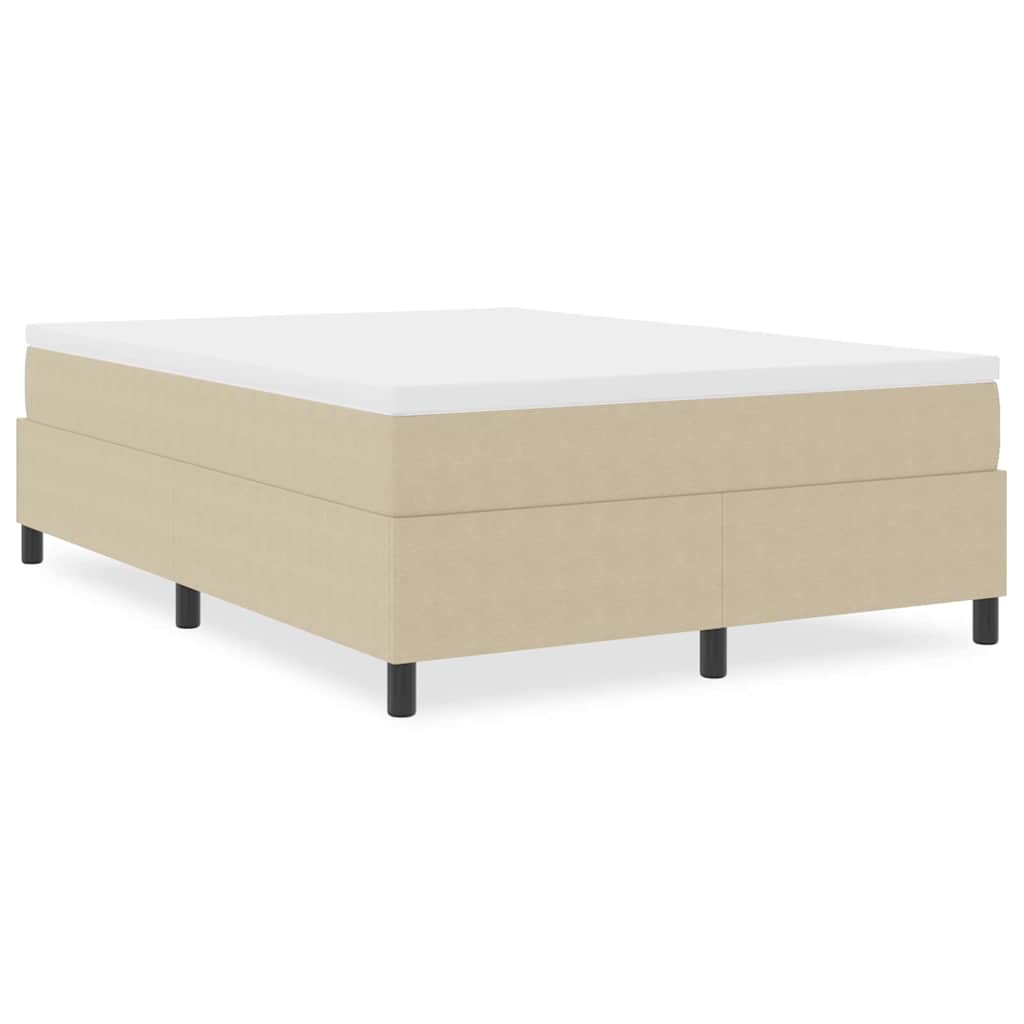 Box Spring Bed Grey Green 160 x 200 cm Corduroy fabric