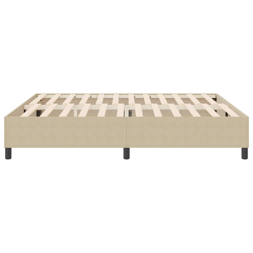 Box Spring Bed Grey Green 180 x 200 cm Corduroy fabric
