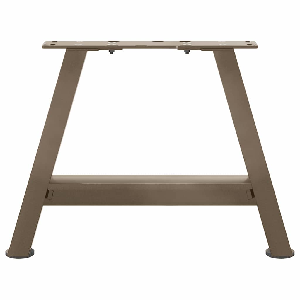 Coffee Table Legs A-Shaped 2 pcs 30x(30-31) cm Steel