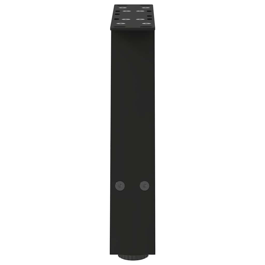 Coffee Table Legs A-Shaped 2 pcs Black 40x(30-31) cm Steel