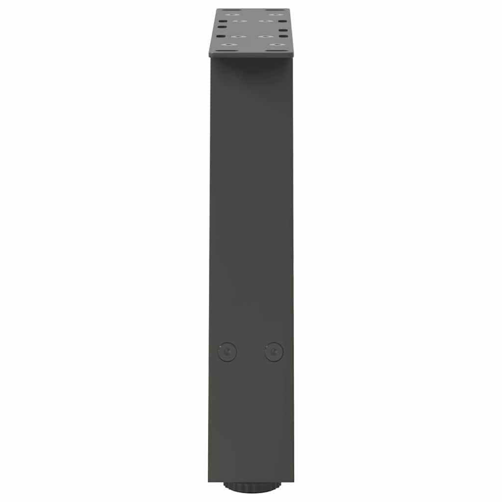Coffee Table Legs A-Shaped 2 pcs Anthracite 40x(30-31) cm Steel