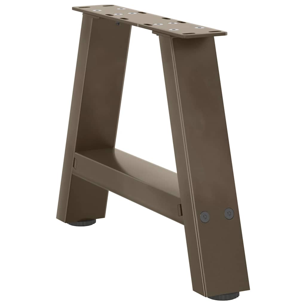 Coffee Table Legs A-Shaped 2 pcs 40x(30-31) cm Steel