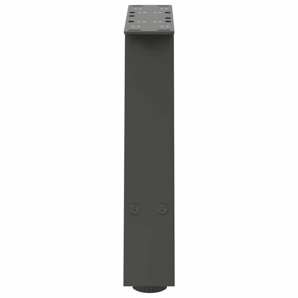 Coffee Table Legs A-Shaped 2 pcs Anthracite 50x(30-31) cm Steel