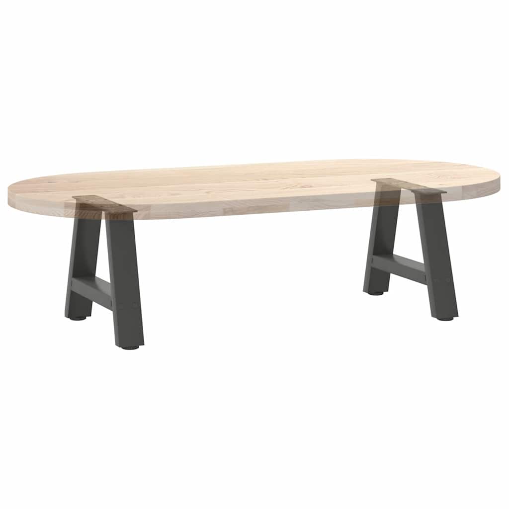 Coffee Table Legs A-Shaped 2 pcs Anthracite 50x(30-31) cm Steel