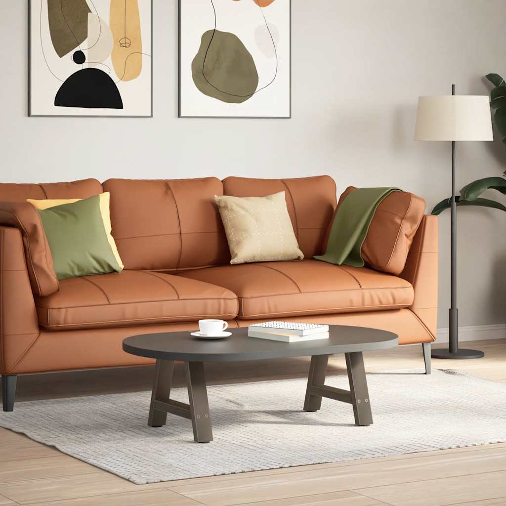 Coffee Table Legs A-Shaped 2 pcs 50x(30-31) cm Steel