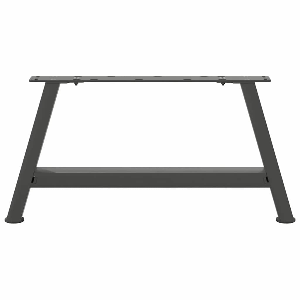 Coffee Table Legs A-Shaped 2 pcs Anthracite 70x(30-31) cm Steel