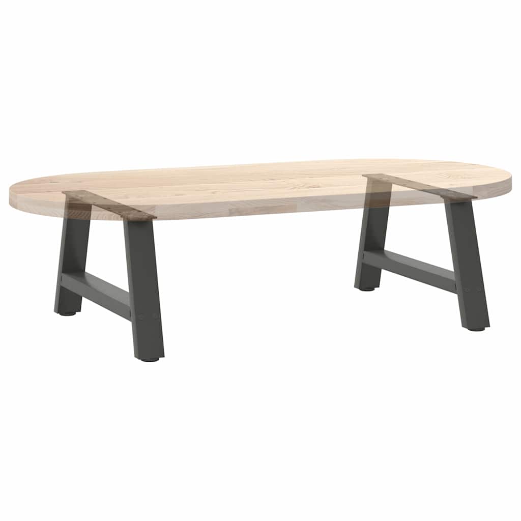 Coffee Table Legs A-Shaped 2 pcs Anthracite 70x(30-31) cm Steel