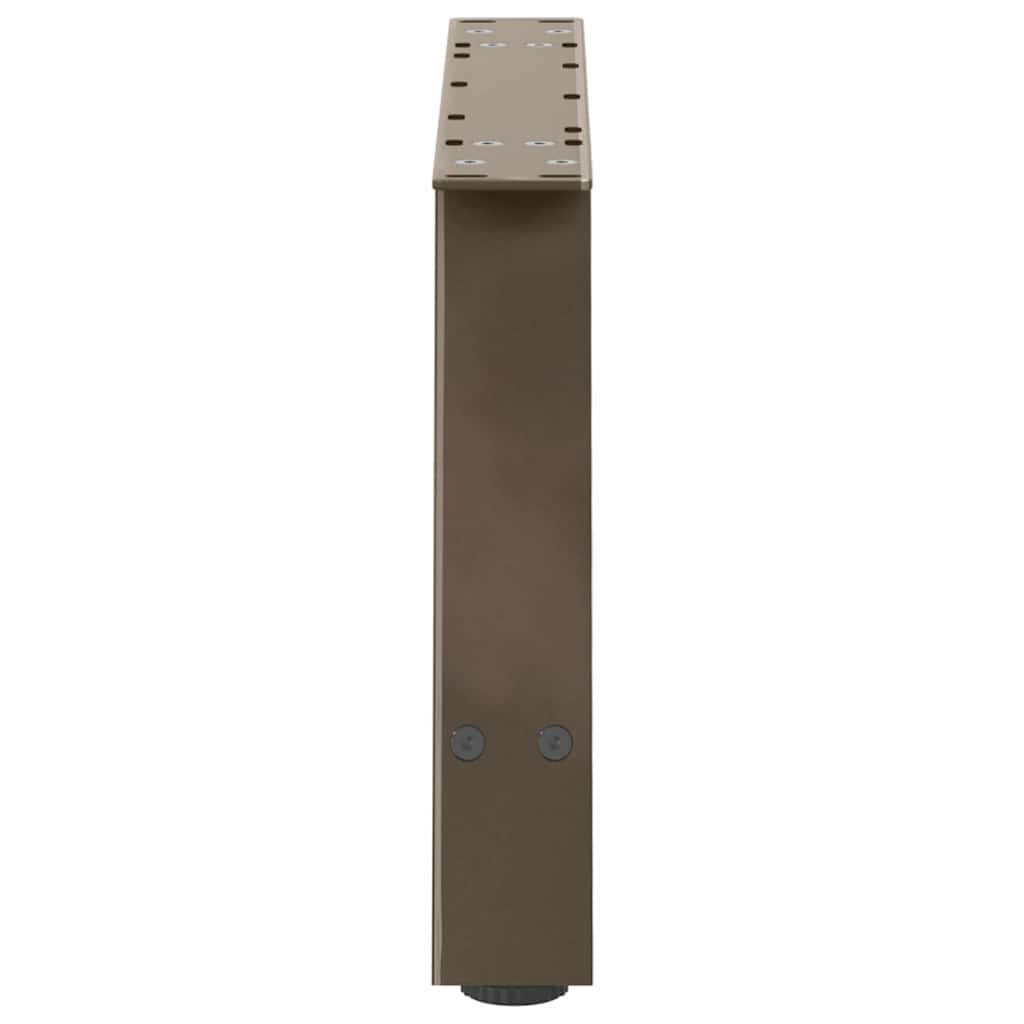 Coffee Table Legs A-Shaped 2 pcs 70x(30-31) cm Steel