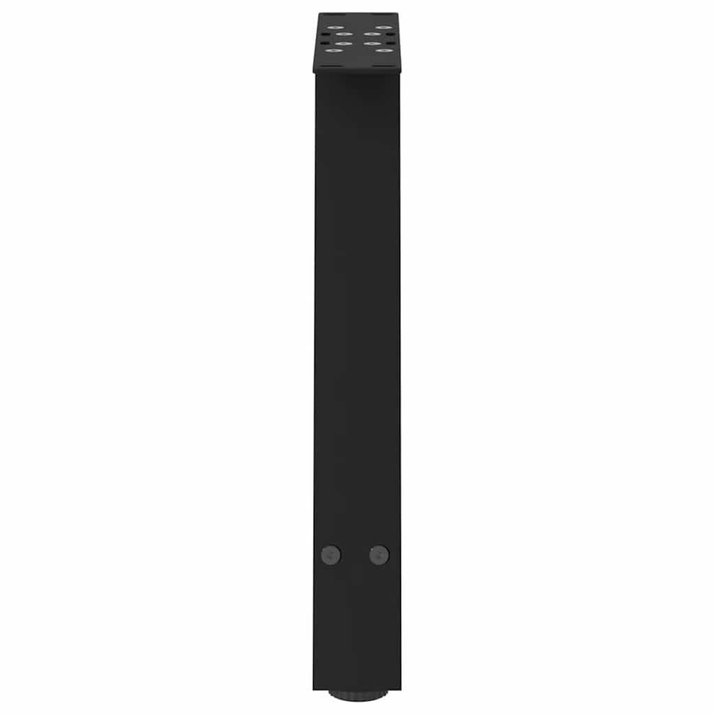 Coffee Table Legs A-Shaped 2 pcs Black 38x(42-43) cm Steel
