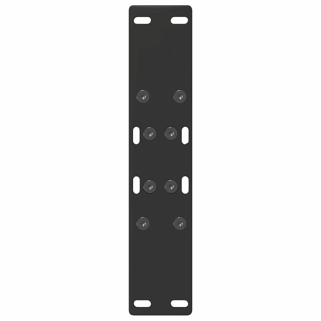Coffee Table Legs A-Shaped 2 pcs Black 38x(42-43) cm Steel