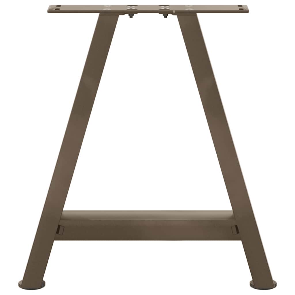 Coffee Table Legs A-Shaped 2 pcs 38x(42-43) cm Steel