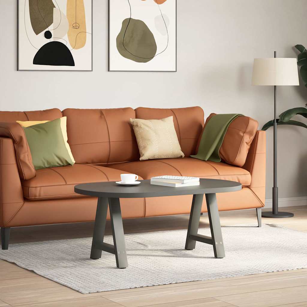 Coffee Table Legs A-Shaped 2 pcs Anthracite 50x(42-43) cm Steel