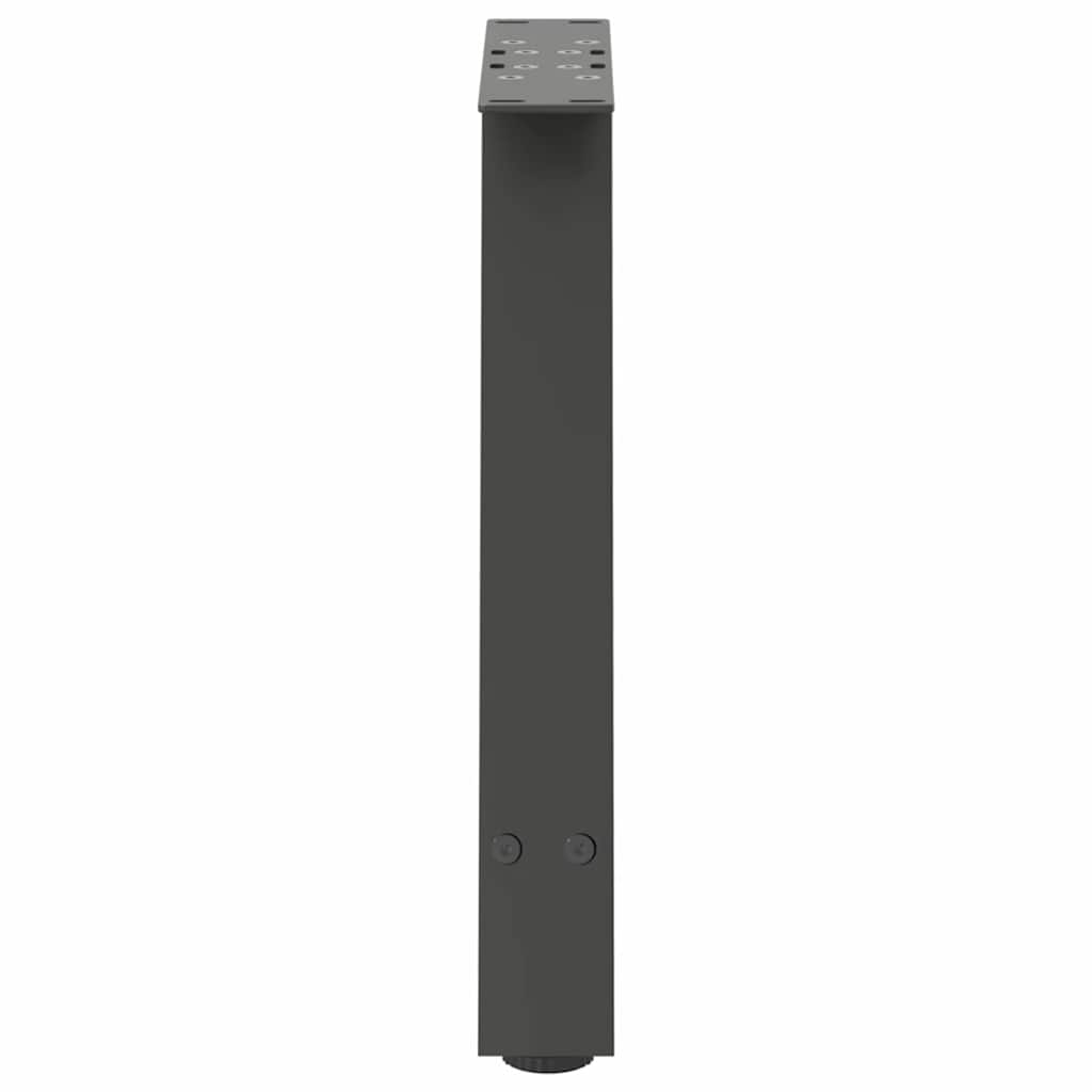 Coffee Table Legs A-Shaped 2 pcs Anthracite 50x(42-43) cm Steel