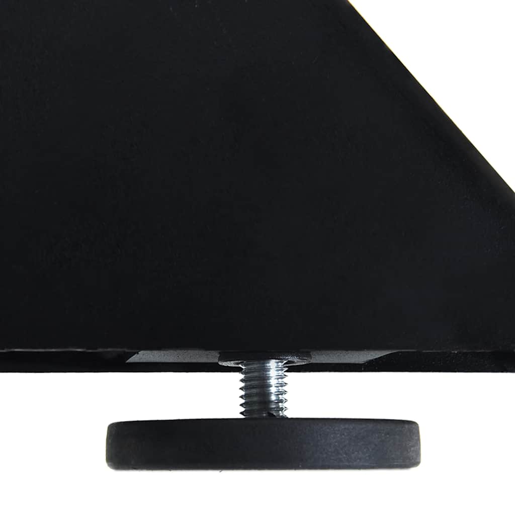 Coffee Table Leg Spider Shape Black 98x58x(42-43) cm Steel