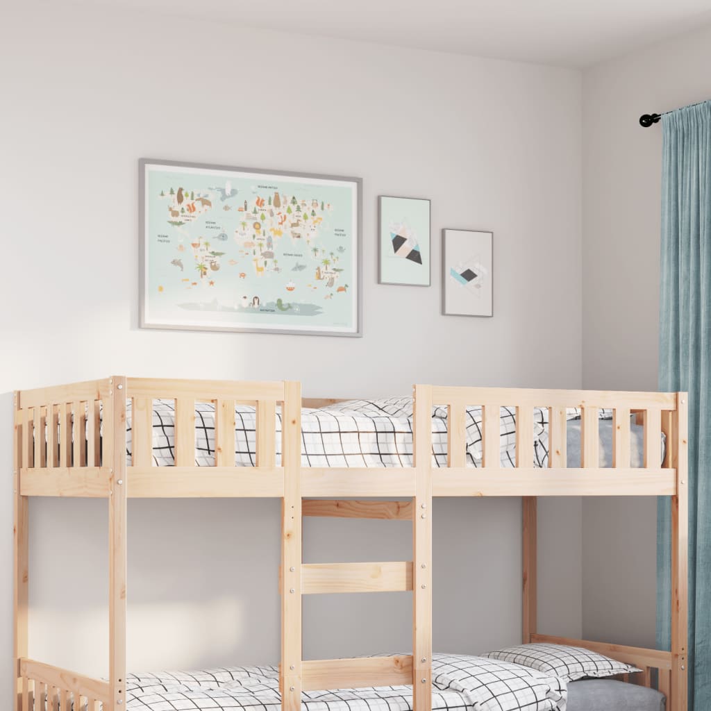 Children's Bed without Mattress 90x200 cm Solid Wood Pine