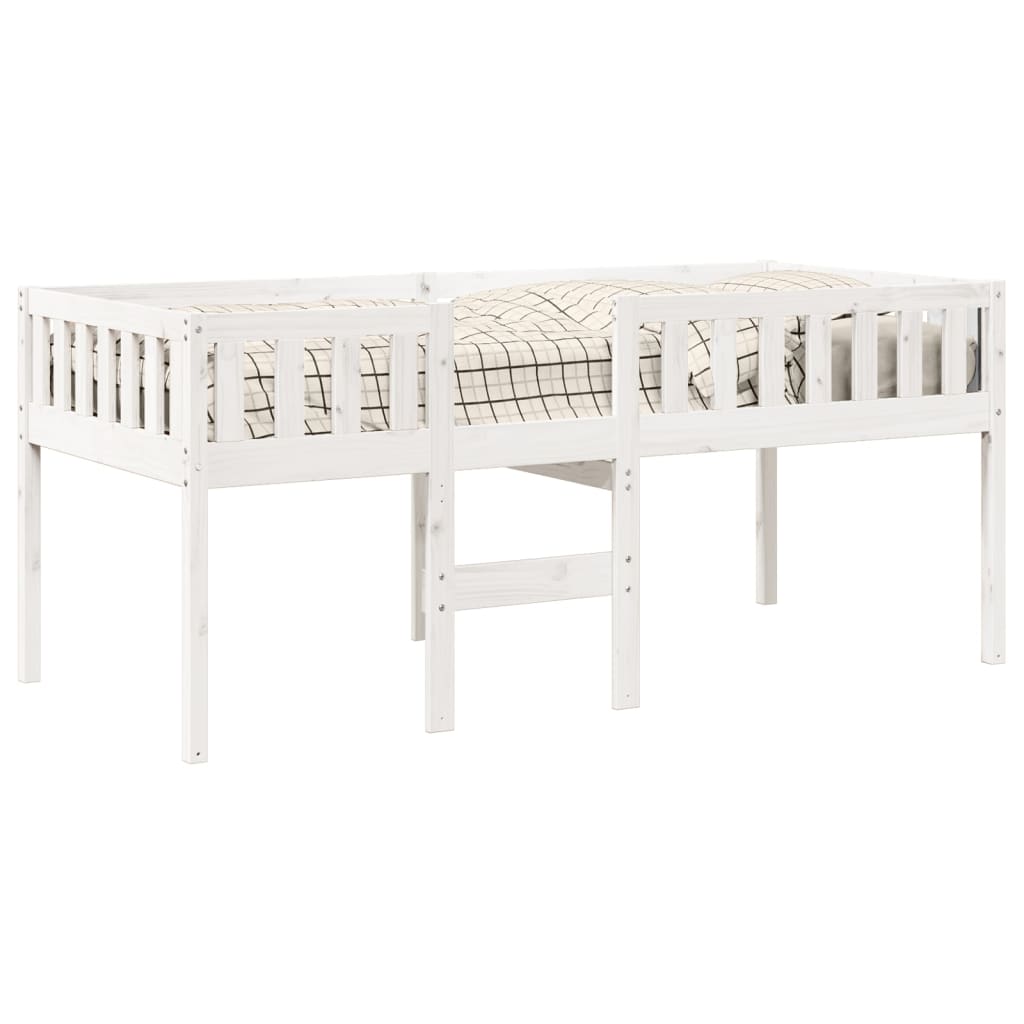 Children's Bed without Mattress White 90x200 cm Solid Wood Pine
