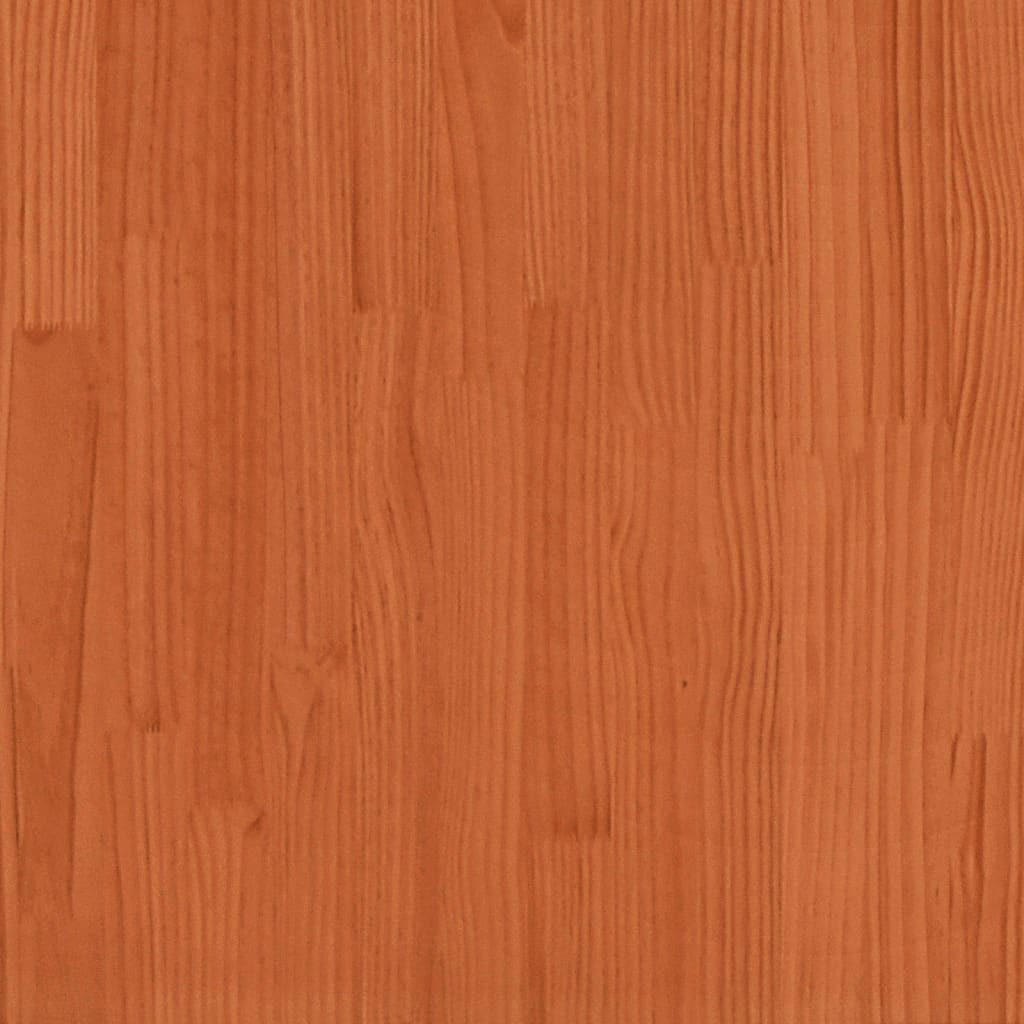 Children's Bed without Mattress Wax Brown 90x190 cm Solid Wood Pine