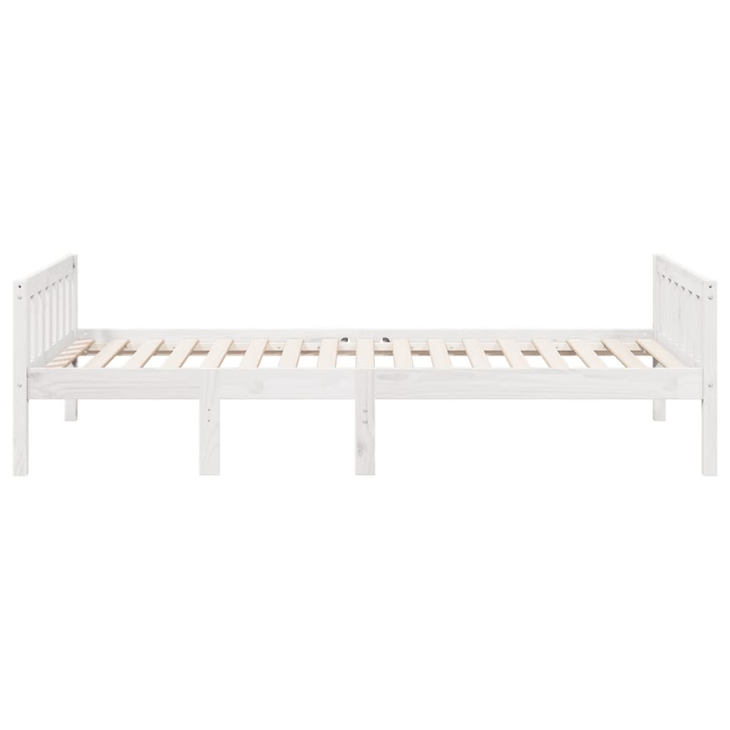 Children's Bed without Mattress White 80x200 cm Solid Wood Pine