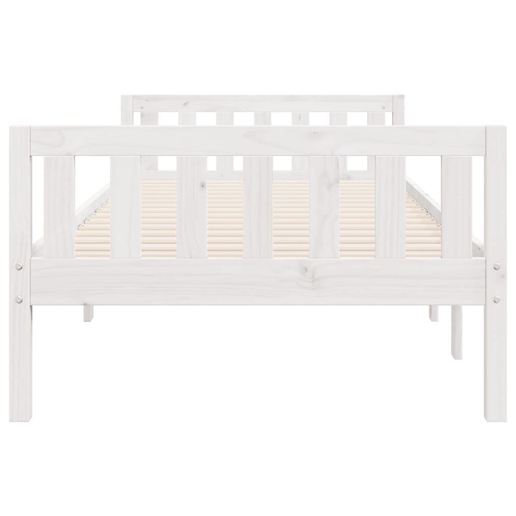 Children's Bed without Mattress White 90x200 cm Solid Wood Pine
