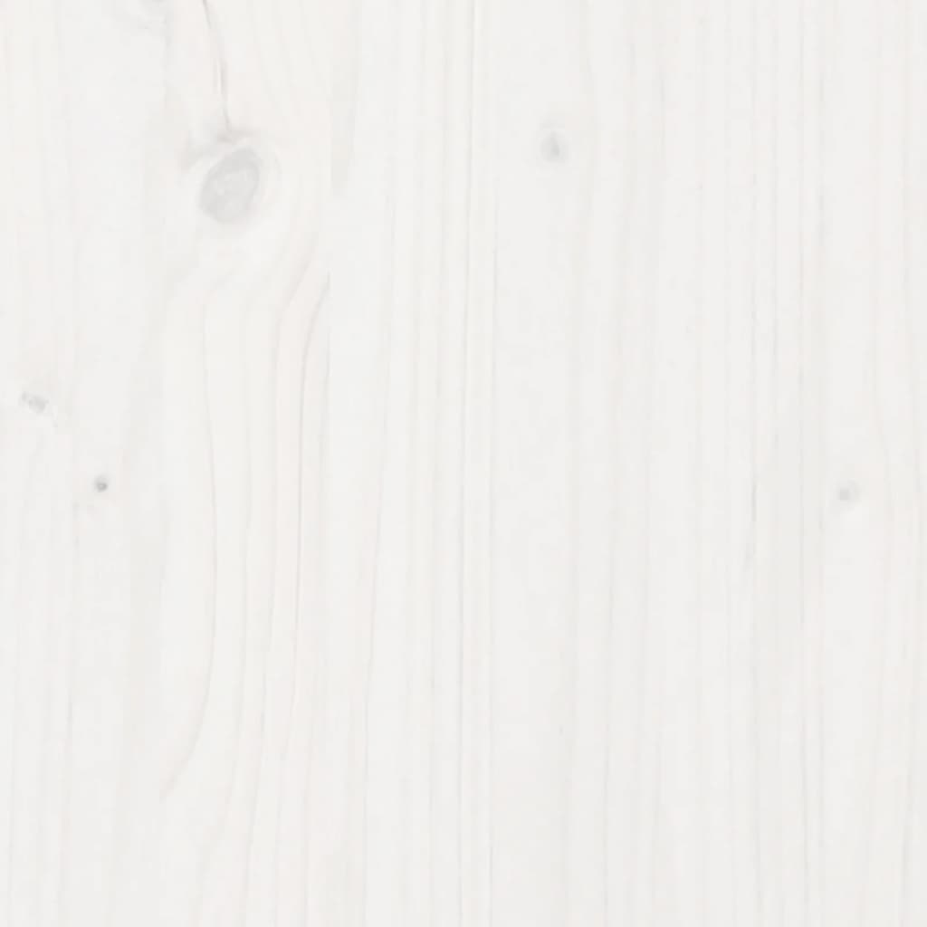 Children's Bed without Mattress White 90x200 cm Solid Wood Pine