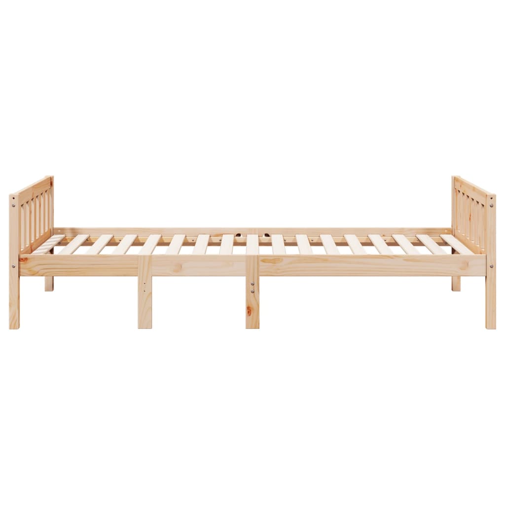 Children's Bed without Mattress 75x190 cm Solid Wood Pine