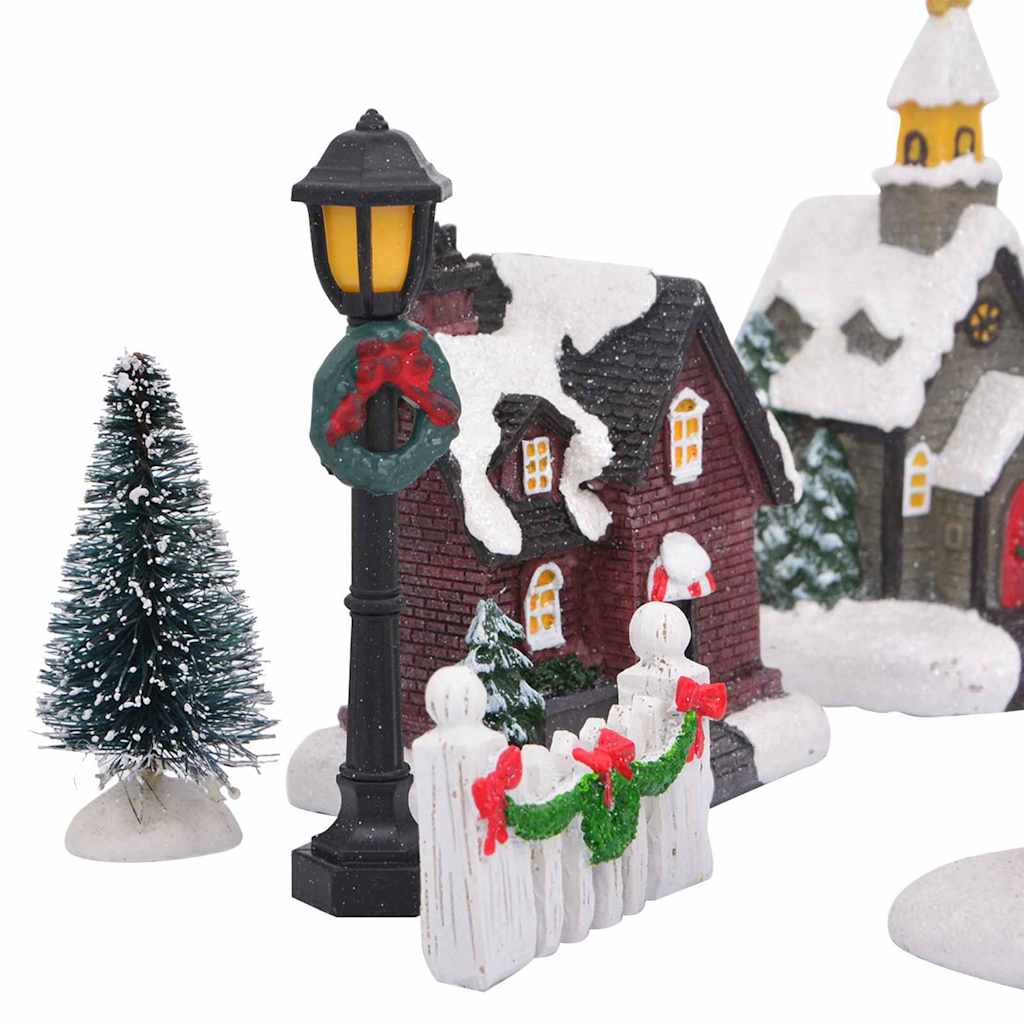 Christmas Tabletop Decor Multicolour 6.5 x 9.1 cm Resin