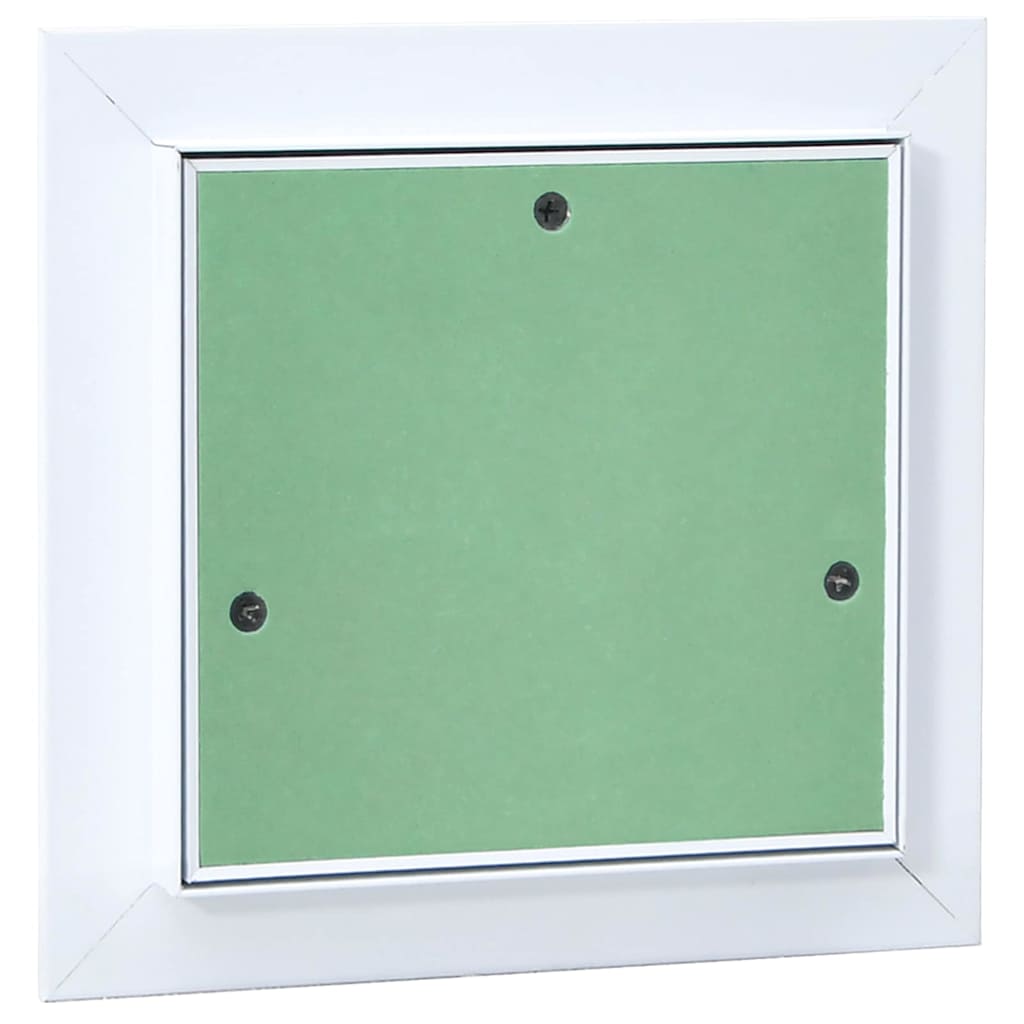Access Panel White 20 x 20 cm Aluminium and Plasterboard