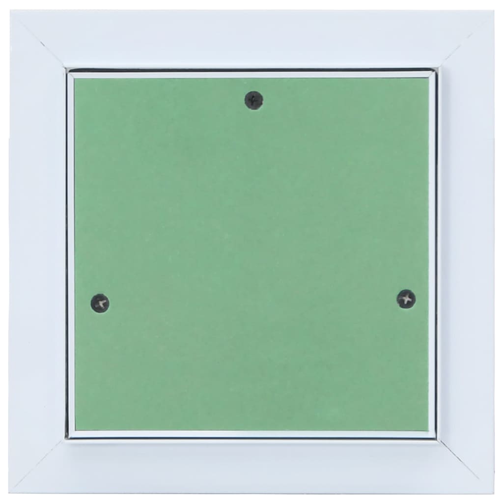 Access Panel White 20 x 20 cm Aluminium and Plasterboard